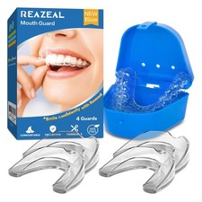 Mouth Guard for Teeth Grinding: Quick Fit & Protective Case Included