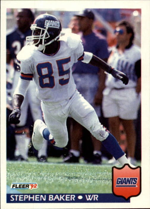 1992 Fleer #287 Stephen Baker - FB