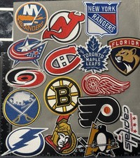 LOT OF 33 COMPLETE NHL LEAGUE SET - ALL 32 TEAMS PLUS 1 NHL LOGO IRON ON PATCHES