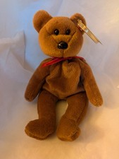   NEW   Rare Ty Beanie Baby 1995 Ear Tag 1993 Tush Tag PVC 4050 Tag Errors