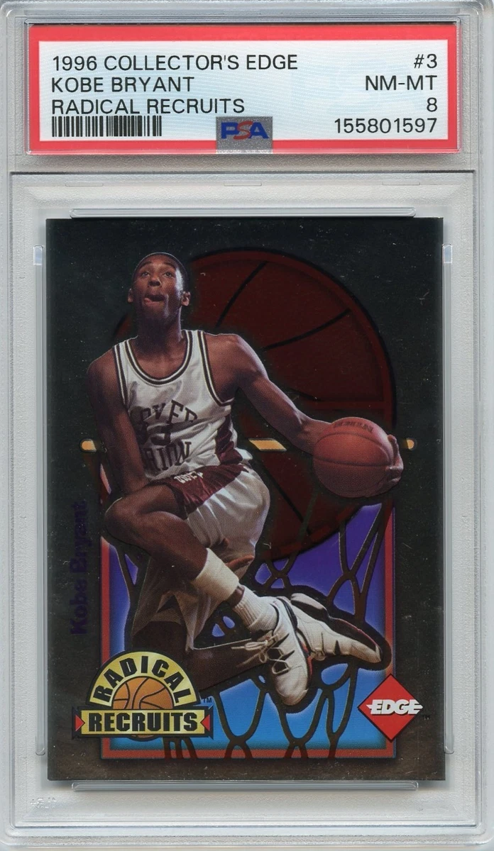 Kobe Bryant Basketball Grade 8 Rookie Sports Trading Cards