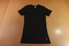 Polo Ralph Lauren Mens Small Black Short Sleeve Crew Neck Slim Fit T-Shirt NWOT