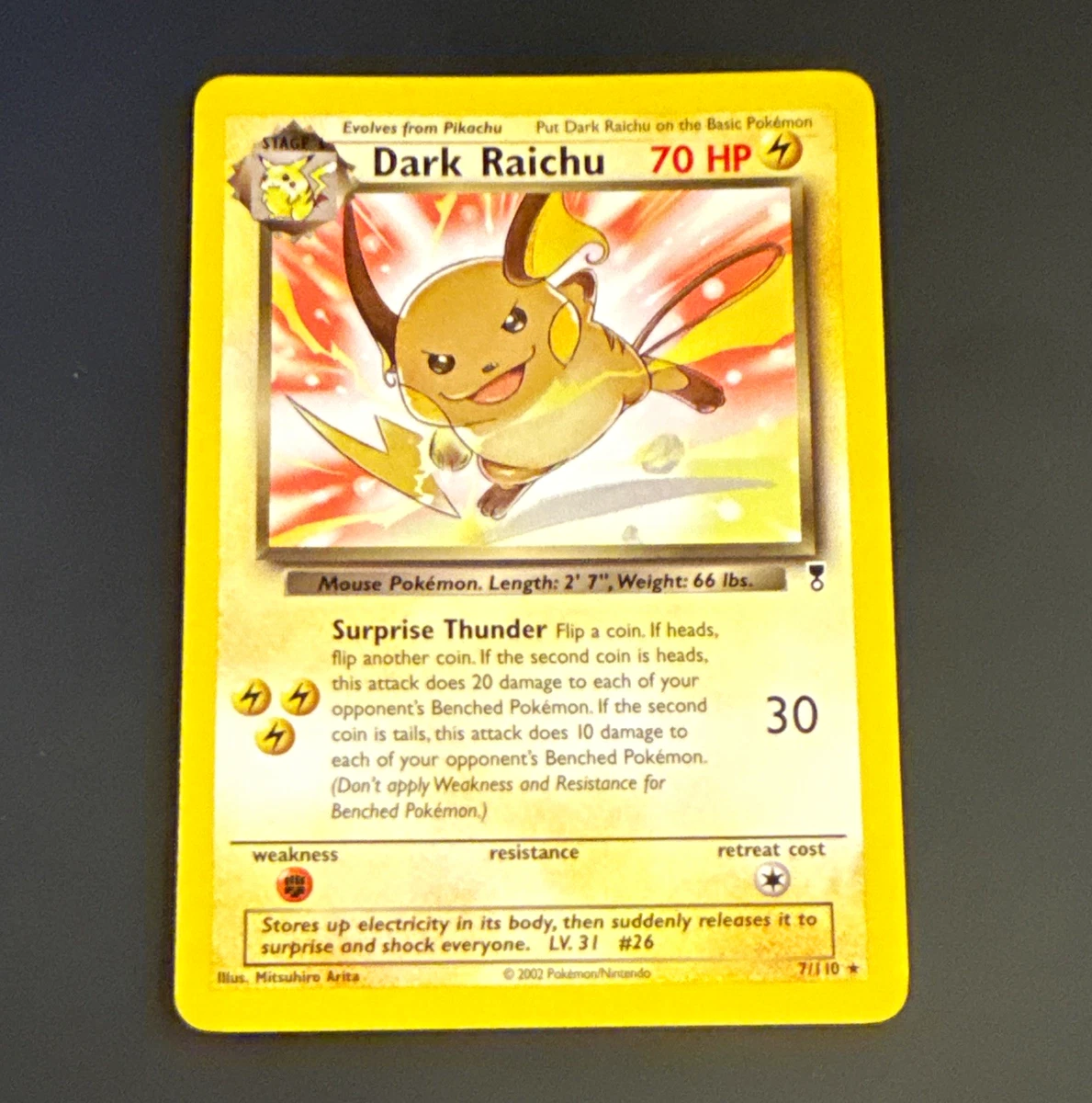 Dark Raichu 7/110 Legendary Collection for sale | eBay
