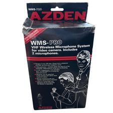Azden WMS-Pro VHF Wireless Microphone System For Video Camera
