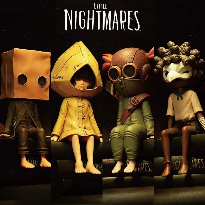 12CM Anime Little Nightmares Figure Horror Game Desktop Ornament