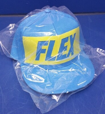 NEW Logic Flex Hat/Cap OSFM Blue/Yellow FREE SHIPPING | eBay