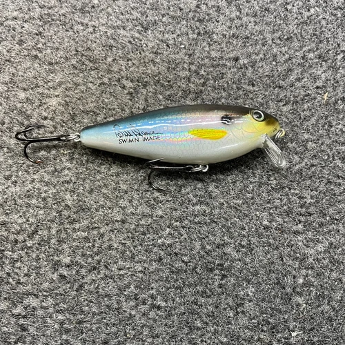 Excalibur Bill Dance Swim'n Image Shallow Vintage Crankbait Lure Threadfin Shad