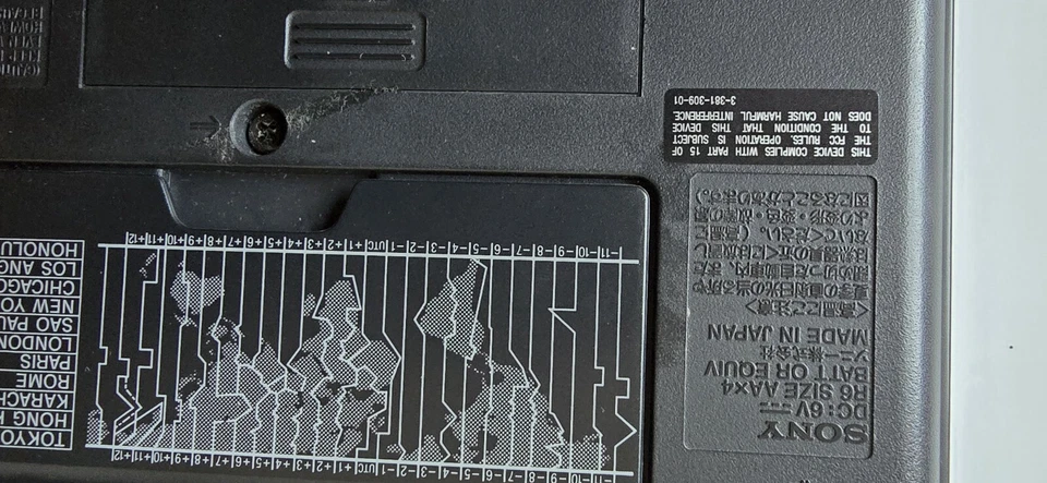 Receptor de radio mundial sintetizado Sony ICF-SW7600GR FM/SW/MW/LW PLL - Como nuevo Foto 4 de 4