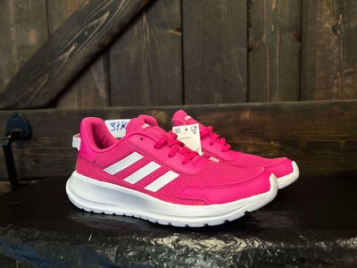 adidas Tensaur Run Kids Shock Pink Running shoe Size 5.5k ( EG4126 )