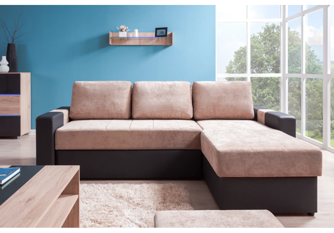 Adel Corner Sofa Bed Fast Delivery eBay
