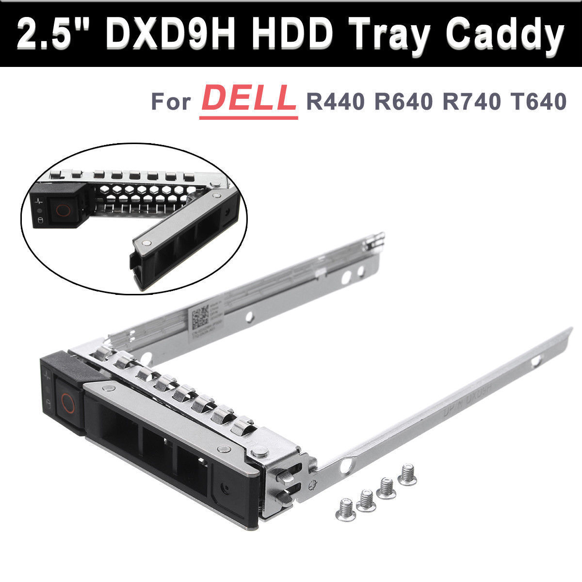 DXD9H Dell New 2.5 SAS SATA HDD Tray Caddy In Stock - Foto 11
