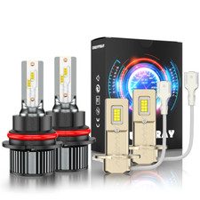 For Acura Integra 1990-1993 6000k Led Headlight Hilow Fog Light Bulbs Combo