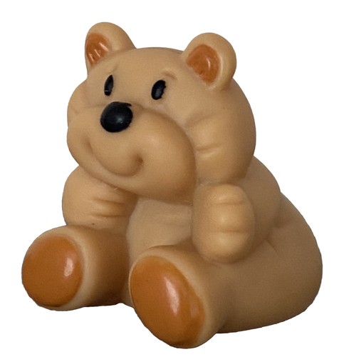Oso de peluche para casa de muñecas Fisher Price Loving Family vintage de los años 90 en muy buena condición - Imagen 6 de 8