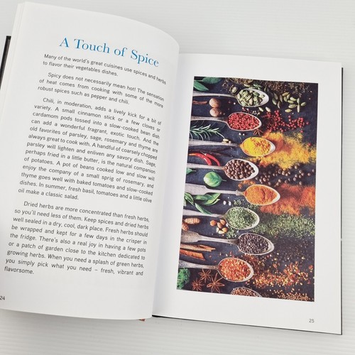 The Vegetarian Cooking Guide Hardcover Book Recipes for a Healthy Lifestyle - Picture 11 of 15