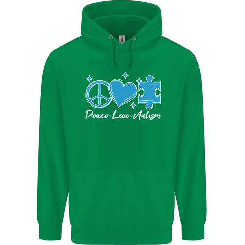 Peace Autismus Autistisch Kinder Kapuzenpulli - Picture 56 of 84