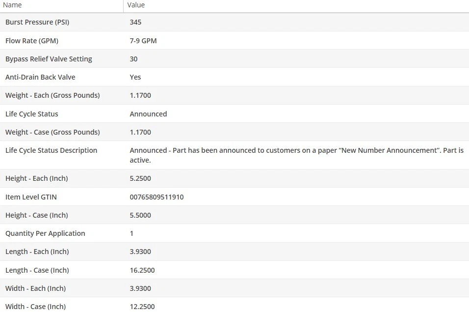 Filtro de aceite de motor OEM WIX para VOLKSWAGEN JETTA 1993-1998 L4-1,9 L Foto 4 de 4