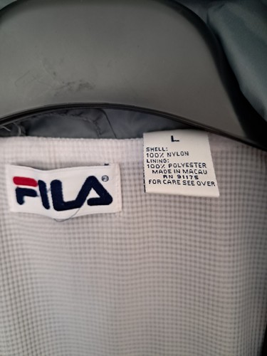 Fila Winbreaker Womens Large Black - Picture 6 of 8