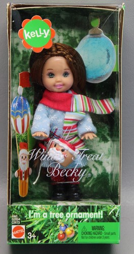 New Old Stock Barbie Christmas Kelly Doll Ornament Your Choice - Picture 20 of 67