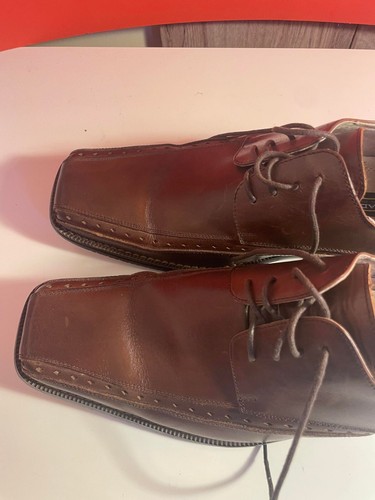 Stacy Adams Schuhe Herren Braun Leder Oxford-Schuhe Größe 11,5 - Bild 8 von 14