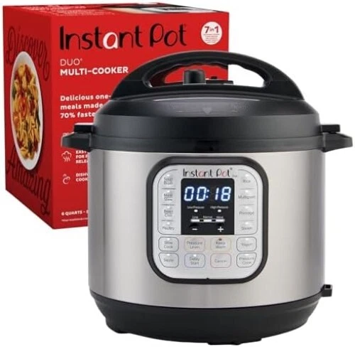 Instant Pot Duo 7-in-1 Electric Pressure Cooker, Slow Cooker, Rice Cooker, Steam