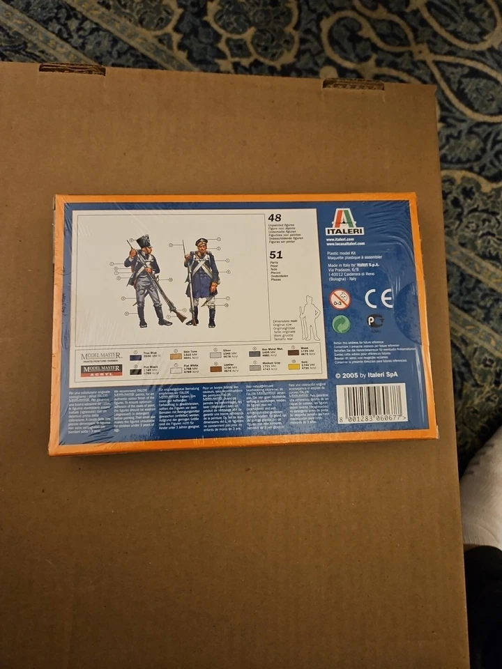 ITALERI Waterloo 1/72 Guerras Napoleónicas Infantería Prusiana #6067, Nuevo en Caja Foto 2 de 2