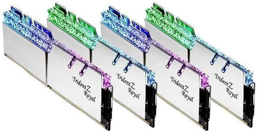 ✓✓ G.SKILL Trident Z Royal RGB 32GB (4x8GB) 4000 MHz *15 ✓✓ G.SKILL Trident Z Royal RGB 32GB (4x8GB) 4000 MHz *15