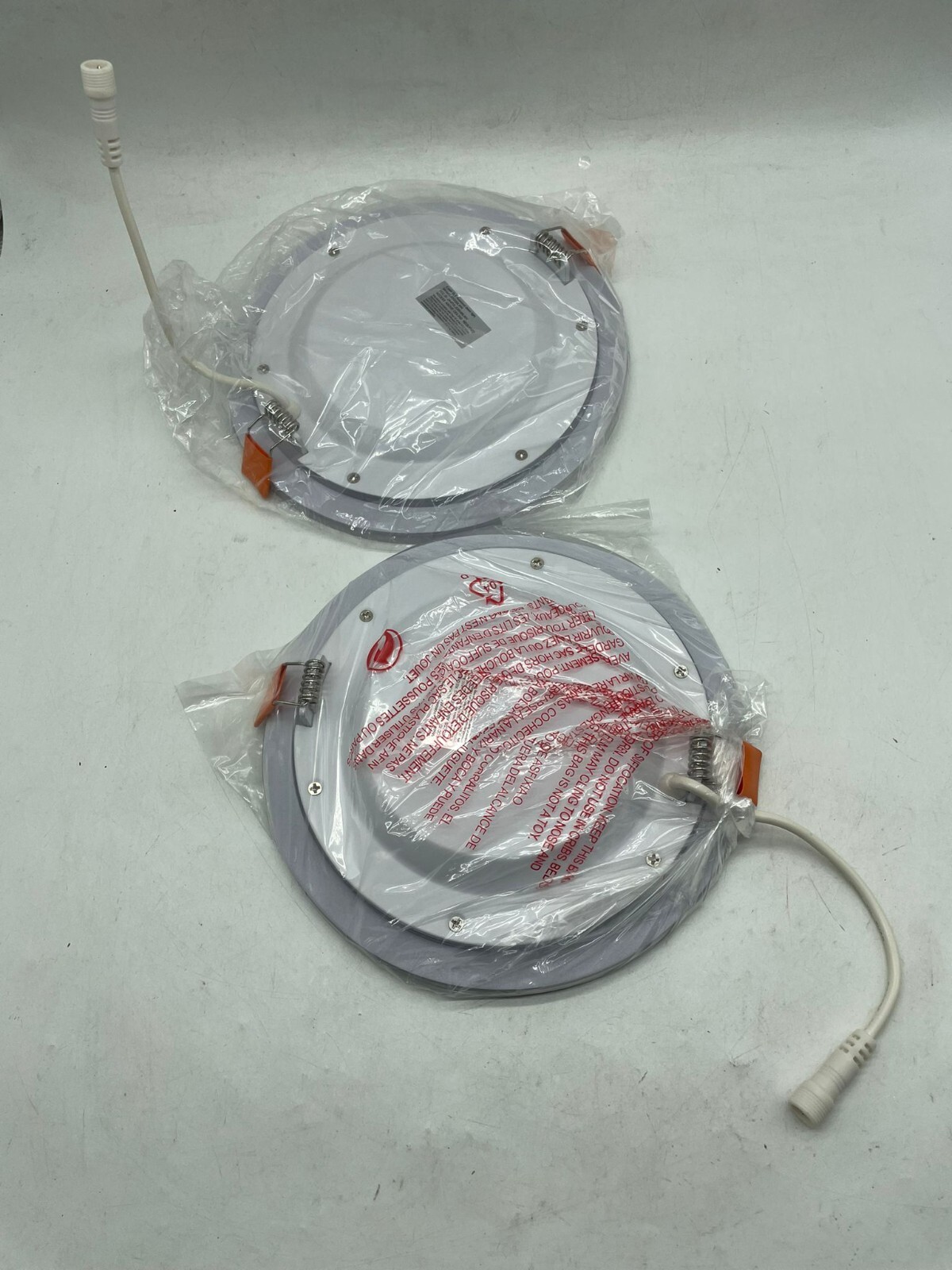 CLOUDY BAY [6 Pack] 6 Inch Smart LED Recessed Ceiling Light with RGB Back Light