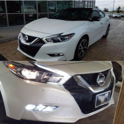 2PC 6000k White H11 H16 LED Fog Light Bulbs for 2016 2017 2018 Nissan Maxima