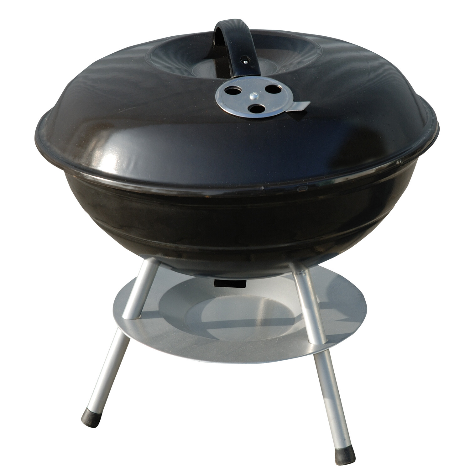 Chaudron à grillades au charbon 36 cm en fonte émaillée durable