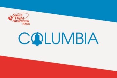Fahne Flagge NASA Columbia Spaceshuttle 50 x 75 cm Bootsflagge Premiumqualität