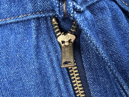 VTG 60's 70's Wrangler Denim Jeans No Fault 910 32 Blue Bell Era Scovill Zip - Picture 4 of 11