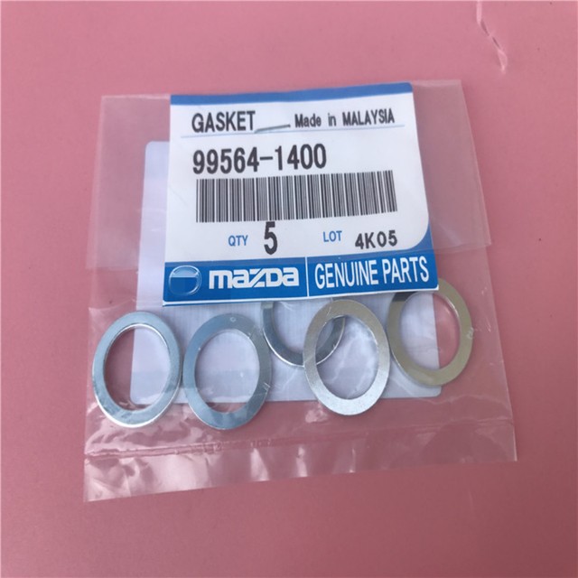 Genuine 10pcs Oil Drain Plug Gasket Seal 14mm for Mazda 3 Sport Miata