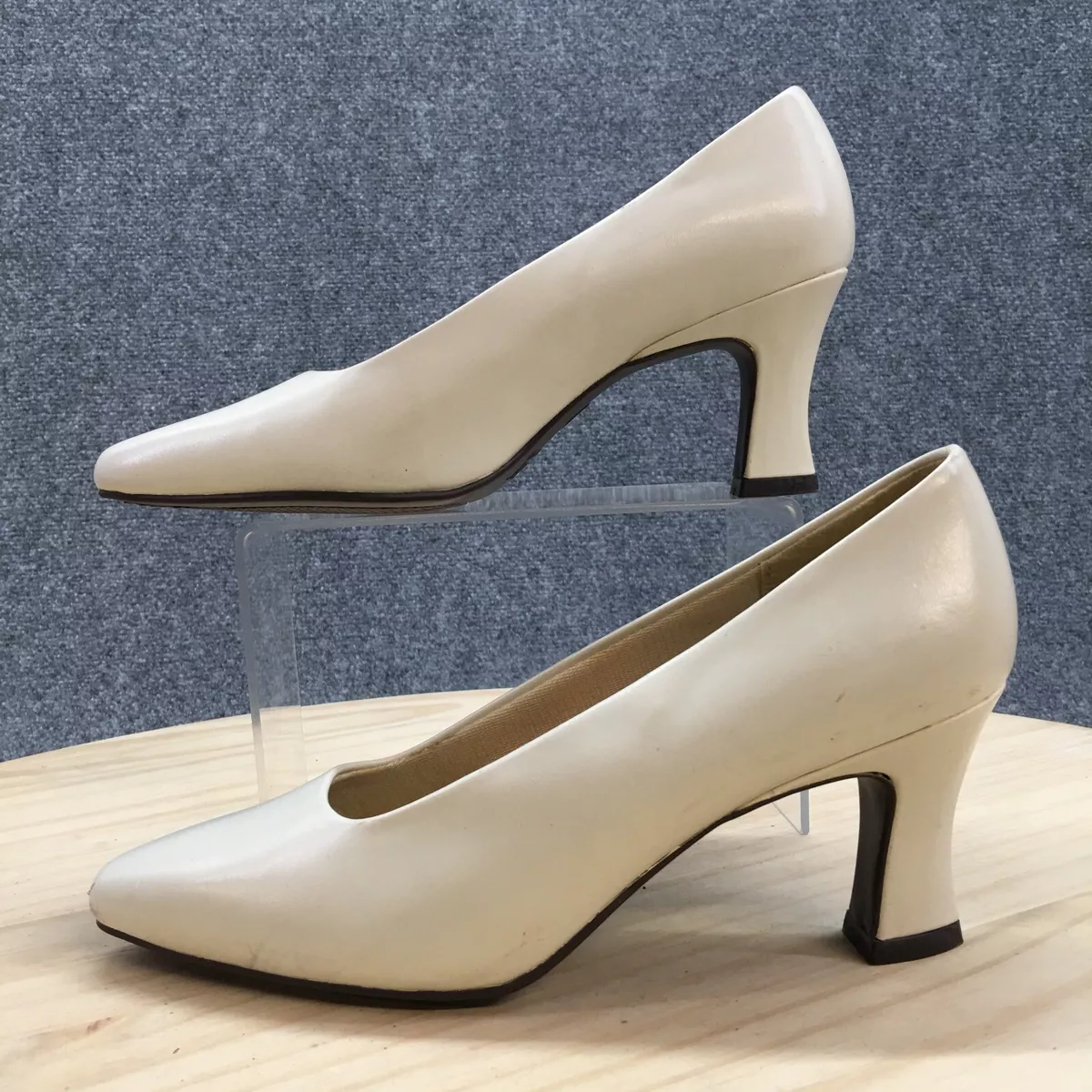 Buy Cream Heeled Sandals for Women by Shoetopia Online | Ajio.com