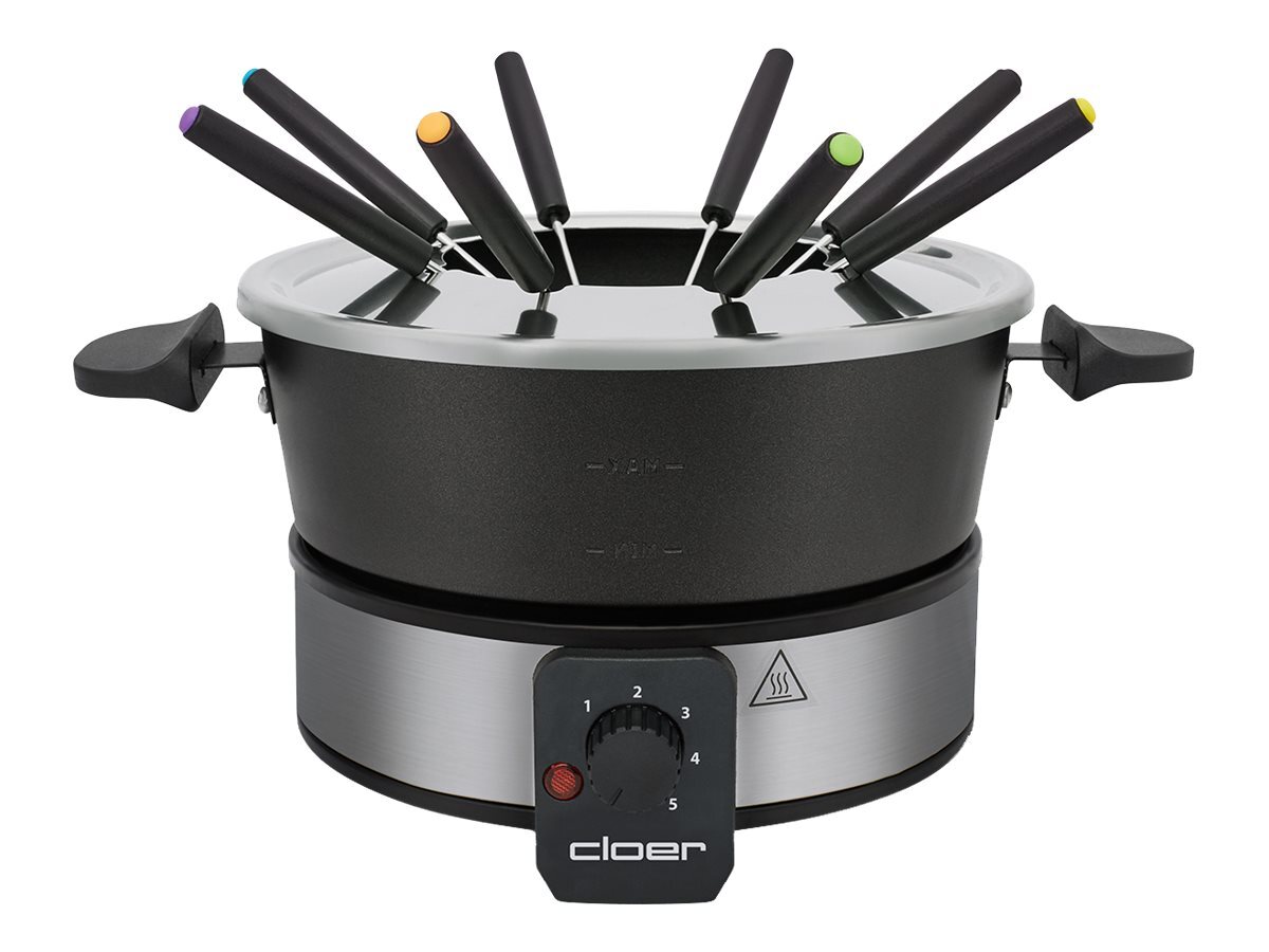 Cloer 6679 Fondue 1000W nero Fonduta 6679