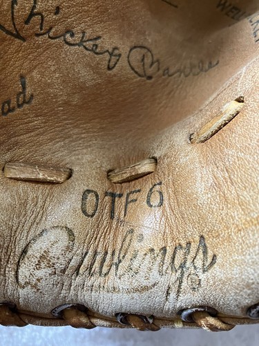 Mickey Mantle Rawlings Baseball Glove LHT OTF6 Autograph Yankees Vintage 1960s - Picture 10 of 18