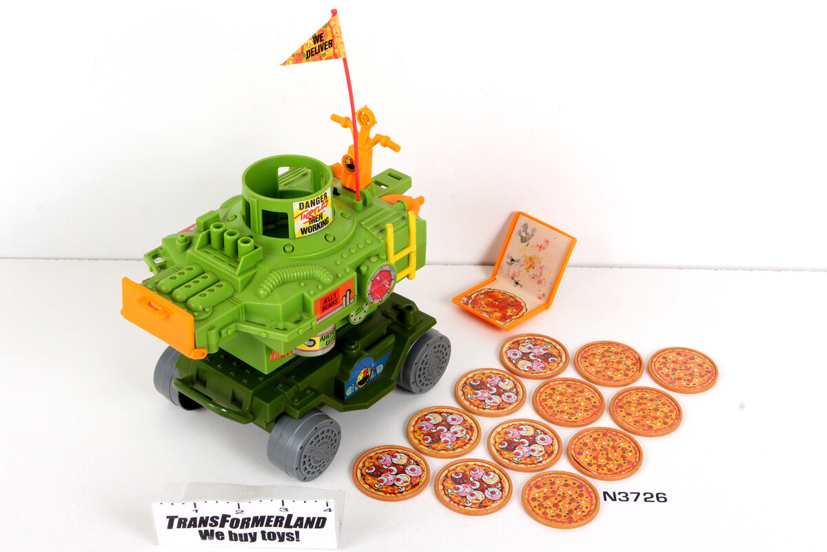 Turtle Pizza Thrower Complete Vehicles Original Toyline Ninja Turtles TMNT