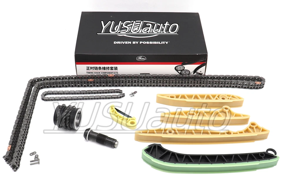 Kit de cadena de distribución Gates para 05-15 Mercedes-Benz M272 GLK350 CLK350 S400 3,5 L 3,0 L Foto 3 de 4