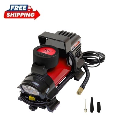 EPAuto 12V DC Portable Air Compressor Pump, Digital Tire Inflator by 100 PSI EPAuto 12V DC Portable Air Compressor Pump, Digital Tire Inflator by 100 PSI