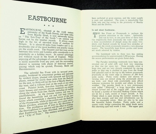 1960s Illustrated Souvenir Guide Eastbourne local history Dunn's - Picture 5 of 8