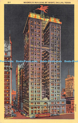 R450184 D1 Magnolia Gebäude bei Nacht Dallas Texas Martin Nachrichtenagentur C T Art Co