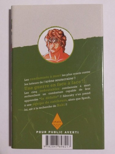 Baki T.4 - Keisuke Itagaki Delcourt manga VF - Imagen 2 de 2