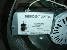 ILG8G14-12T Newest Automatic Gable Mount Attic Ventilator Fan with Adjustable