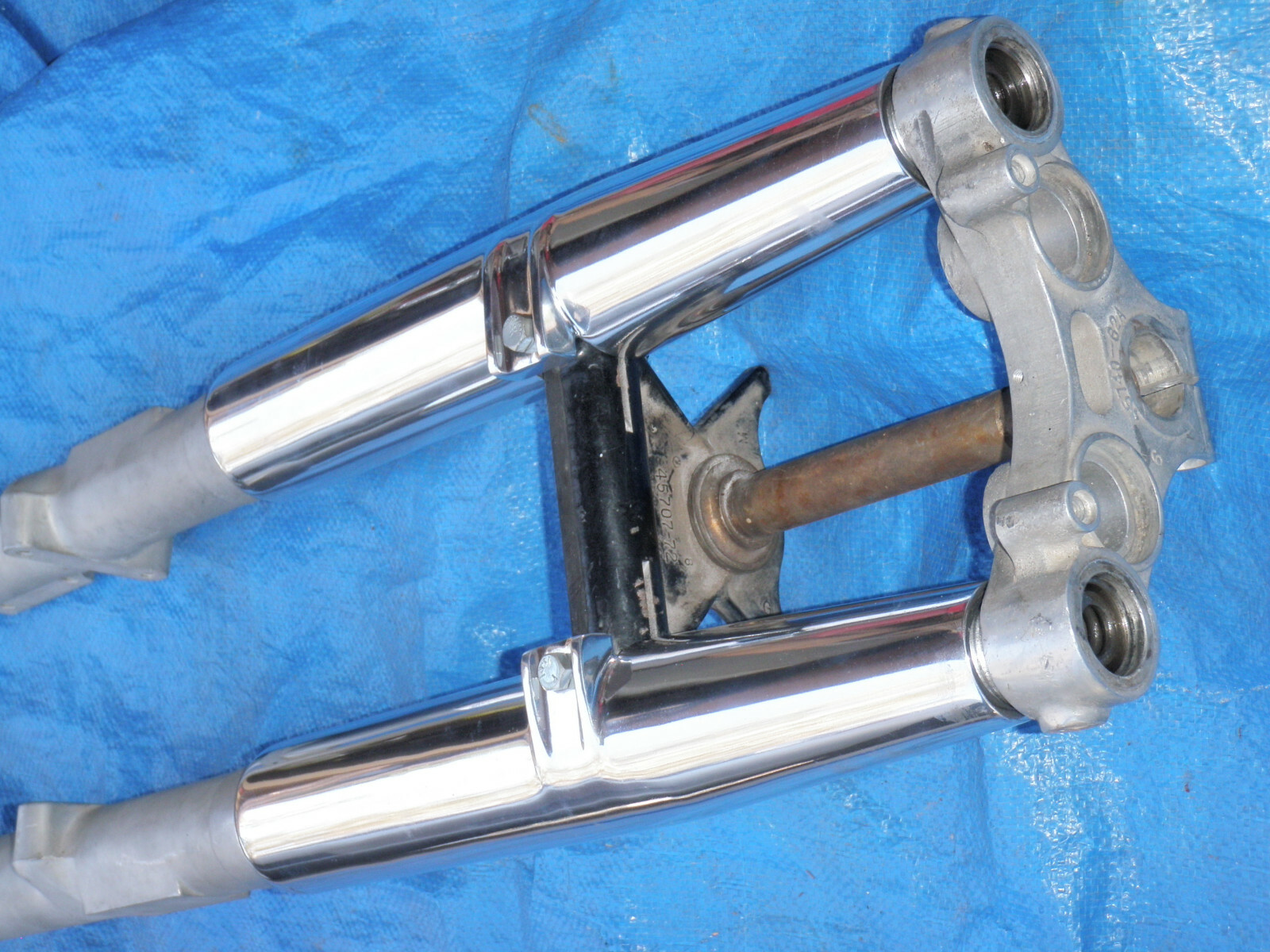 ALUMINUM FORK SHROUDS XLCH SPORTSTER HARLEY DAVIDSON CHOPPER BOBBER eBay