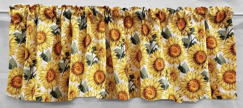 Harvest Sunflowers Valances, Curtains or Swags - Picture 15 of 16