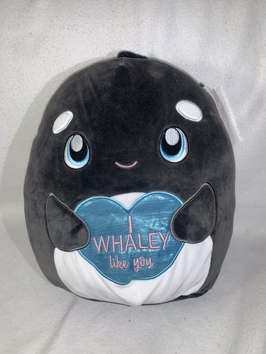NWT Kellytoy Squishmallow Kai the Orca 