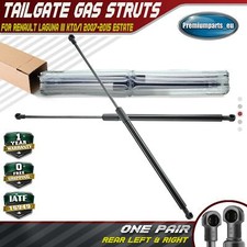 2x Rear Boot Tailgate Gas Struts for Renault Laguna III KT0/1 2007-2015 Estate
