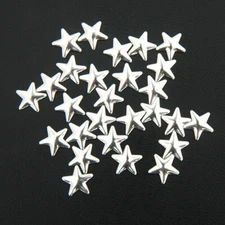 Threadart Specialty Nailhead - Silver Star 8x8mm - 2 Gross