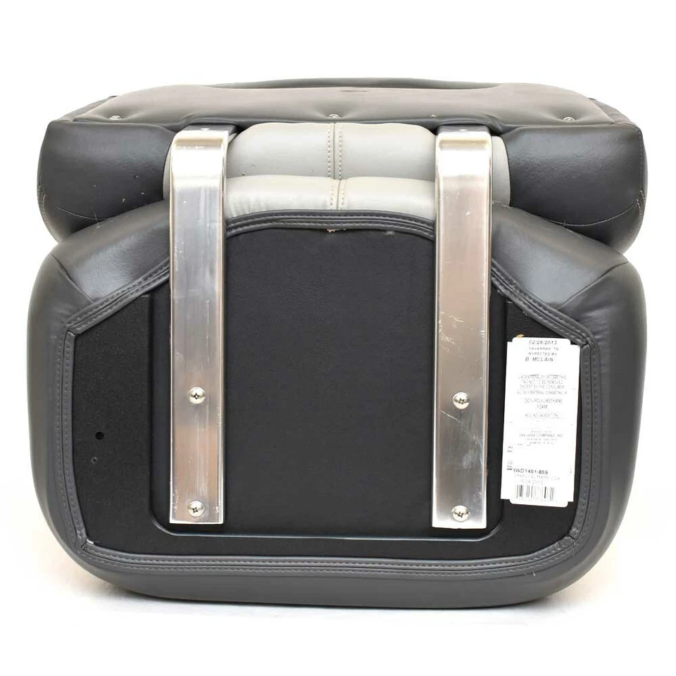 Wise Boat Compact Bucket Seat 8WD1451-859 | Bass Gray / Red Vinyl - Изображение 4 из 4