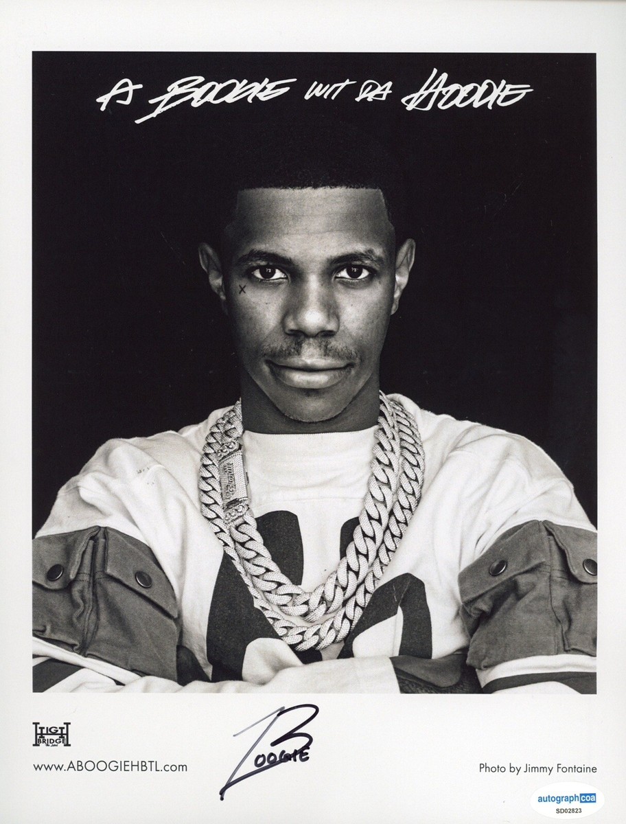 A BOOGIE WIT DA HOODIE SIGNED AUTOGRAPH PROMO PHOTO PICTURE