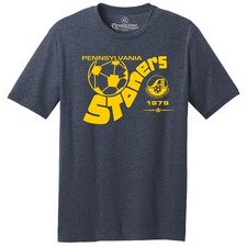 Pennsylvania Stoners 1979 Logo ASL Soccer TRI-BLEND Tee Shirt